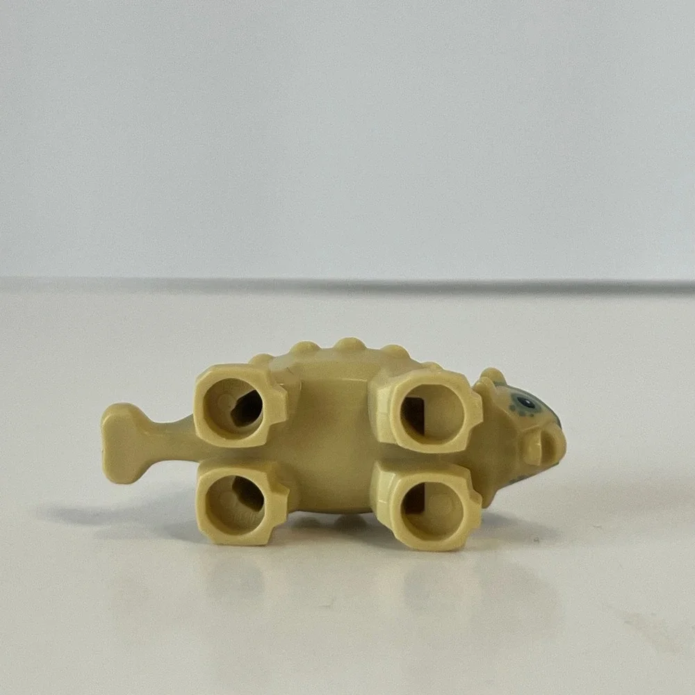 LEGO Jurassic World‎ Baby Ankylosaurus Dinosaur Figure Tan Sand Green 67443